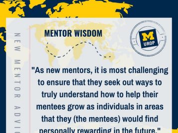 New Mentor Advice